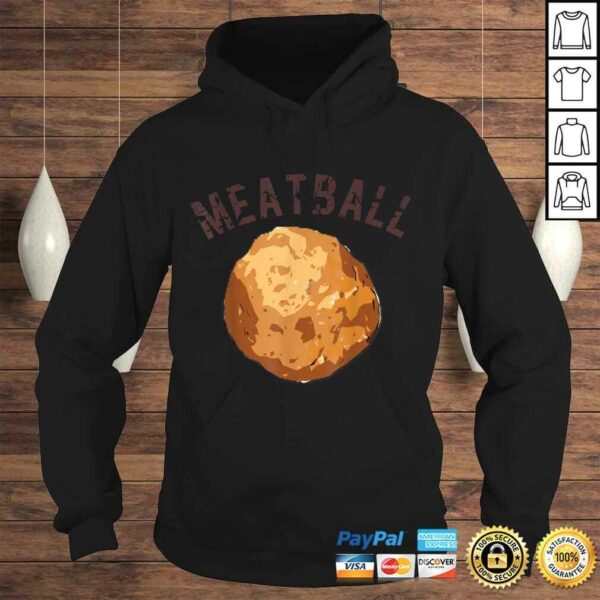 Funny Meatball Graphic