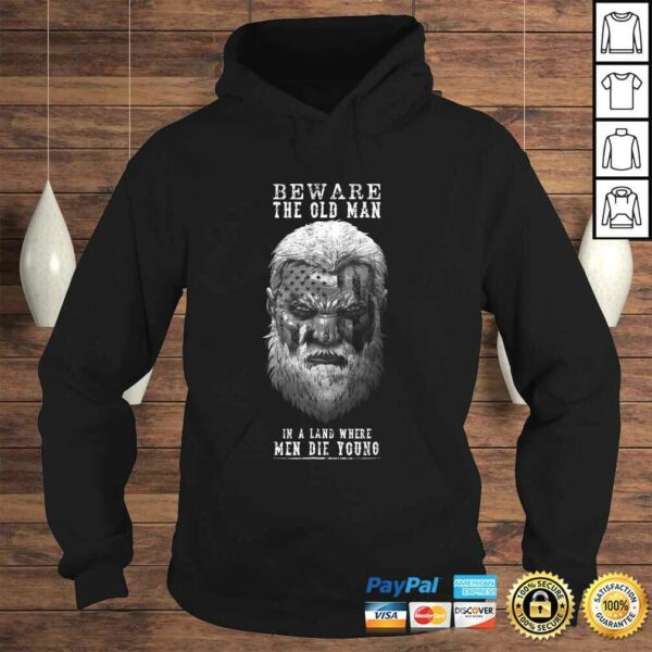 Funny Mens Beware The Old Man TShirt