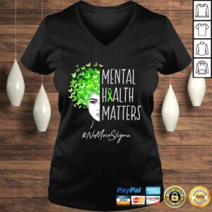 Funny Mental Health Matters Shirt No More Stigma TShirt