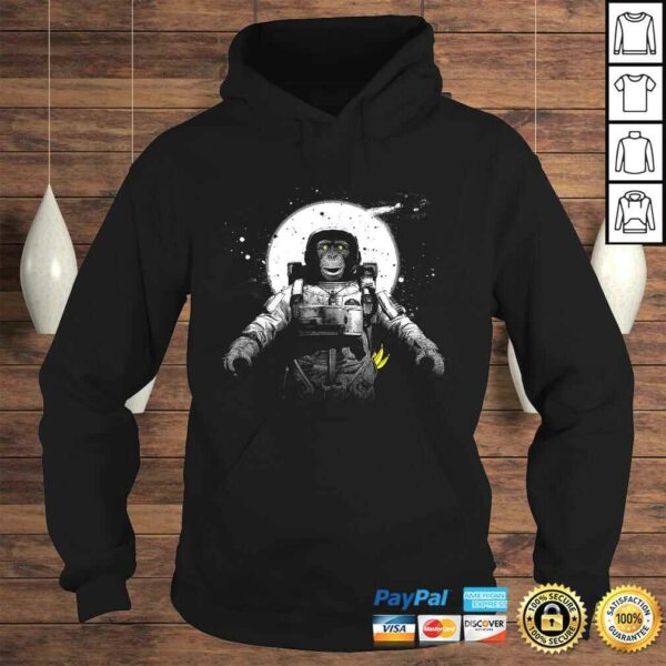 Funny Monkey Astronaut Vintage Space Astronauts Monkeys Shirt