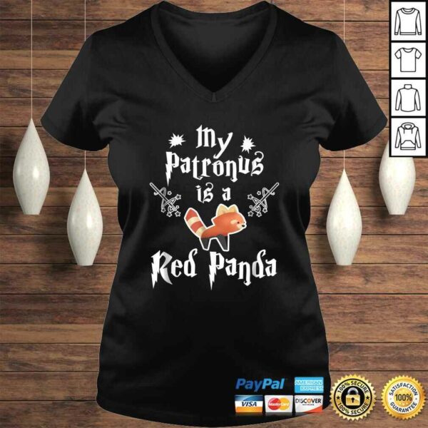 Funny My Patronus is a Red Panda Cute Novelty Tee T-Shirt