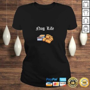 Funny Nug Life Funny Chicken Nugget Thug Meme V-Neck T-Shirt 2 Funny Nug Life Funny Chicken Nugget Thug Meme V Neck T Shirt 3