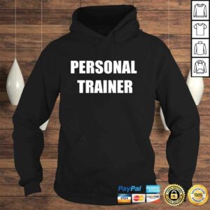 Funny Personal Trainer Back Only Classic TShirt 4