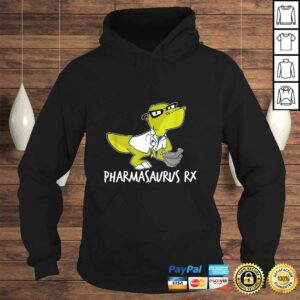 Funny Pharmacy Technician Pharmacist Gift Pharmasaurus Rx TShirt 4