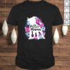 Funny Pittie Mama Floral Flowers Pitbull Cute Pit Bull Mom Gift Shirt