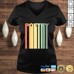 Funny Poetry Shirt  Vintage Poetry Slam Shirt Gift for Women TShirt