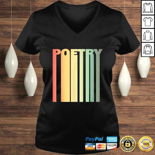 Funny Poetry Shirt  Vintage Poetry Slam Shirt Gift for Women TShirt