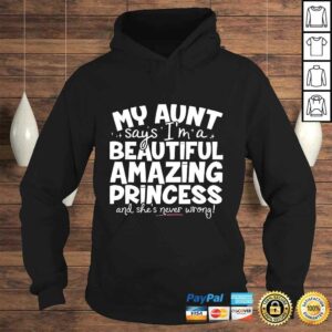 Funny Princess Shirt Unique Gift For Niece From Auntie 4