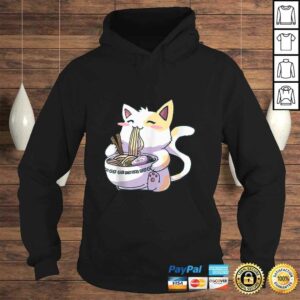 Funny Ramen Cat Kawaii Neko Anime Cute Japanese Gift TShirt Gift 4