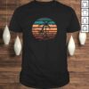 Funny Retro Vintage Sunset Palm Trees Gift Top