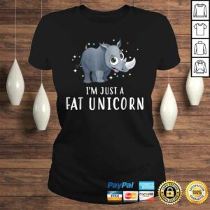Funny Rhinos Are Just Fat Unicorns Funny TShirt 3