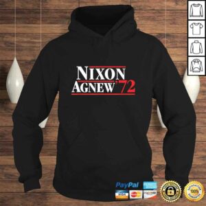 Funny Richard Nixon 72 Retro Presidential Campaign TShirt 4