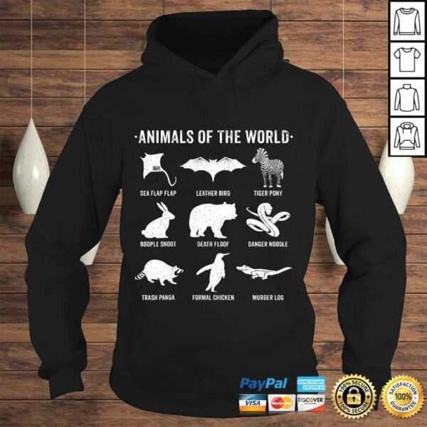 Funny SIMPLE VINTAGE HUMOR FUNNY RARE ANIMALS OF THE WORLD T-shirt