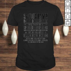 Funny Sorry My Heart Was Taken By A Spoiled Girlfriend Gift Top Funny Sorry My Heart Was Taken By A Spoiled Girlfriend Gift Top