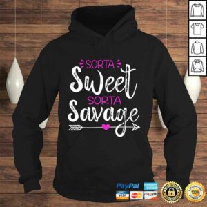 Funny Sorta Sweet Sorta Savage Funny Shirt 3 Funny Sorta Sweet Sorta Savage Funny Shirt 4