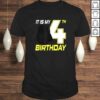 Funny Star Wars Darth Vader 4th Birthday Shirt