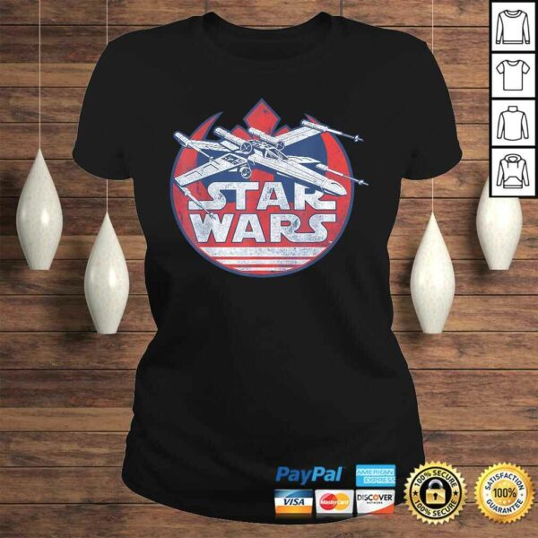 Funny Star Wars X-Wing Rebel Symbol Vintage Graphic Shirt Z1 TShirt