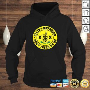 Funny State of Jefferson Don't Tread on Me Gift TShirt 3 Funny State of Jefferson Dont Tread on Me Gift TShirt 4
