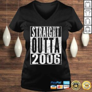 Funny Straight Outta 2006 14th Birthday Gift 14 Years Old Boy Girl TShirt