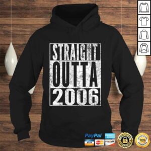 Funny Straight Outta 2006 14th Birthday Gift 14 Years Old Boy Girl TShirt 4