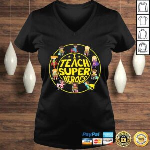 Funny Superhero Teacher – I Teach Super Heroes Tee Shirt