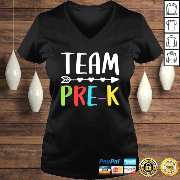 Funny Team Pre-K Shirt Teacher Back To School Shirt