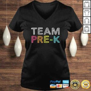 Funny Team Pre K Teacher Back To School Top Shirt