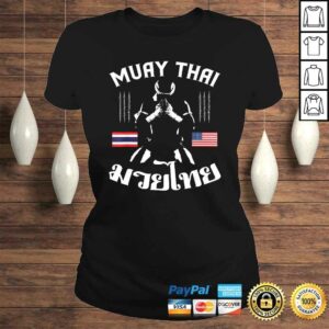 Funny Thailand American Flag Muay Thai Thai Boxing Shirt 2 Funny Thailand American Flag Muay Thai Thai Boxing Shirt 3