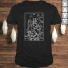 Funny The Star Tarot Card Halloween Mermaid Gothic Witch Clothing TShirt