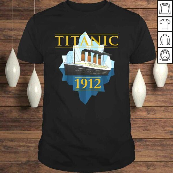 Funny Titanic Shirt Sailing Ship Vintage CruisVessel 1912 TShirt