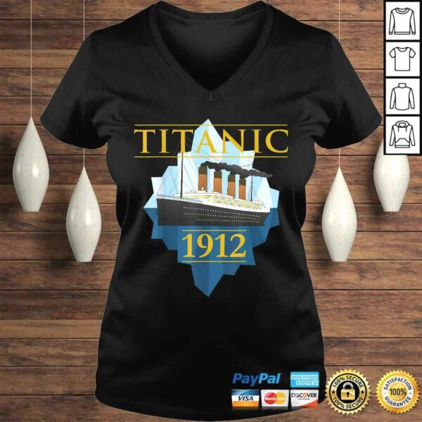 Funny Titanic Shirt Sailing Ship Vintage CruisVessel 1912 TShirt