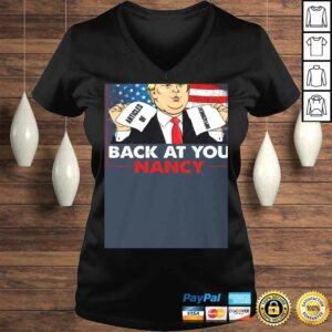 Funny Trump Impeachment Victory Not Guilty Back at You Nancy Meme Shirt