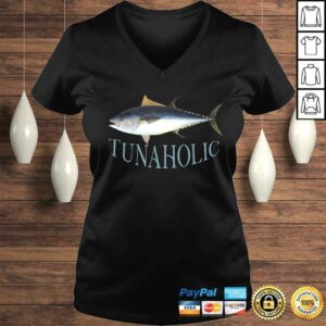 Funny Tunaholic Bluefin Tuna Fish Illustration Fishing Fisherman Gift Top