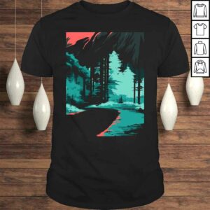 Funny Twin Peaks Classic Tonal Color Pop Poster SweaV-Neck T-Shirt Funny Twin Peaks Classic Tonal Color Pop Poster SweaV-Neck T-Shirt