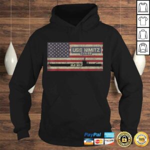 Funny USS Nimitz CVN-68 Aircraft Carrier USA American Flag Shirt 3 Funny USS Nimitz CVN 68 Aircraft Carrier USA American Flag Shirt 4