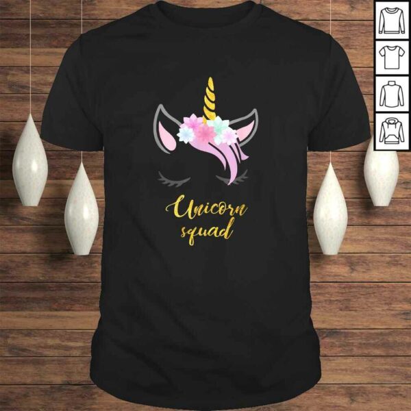 Funny Unicorn Squad Shirt Unicorn Gifts for Women TShirt