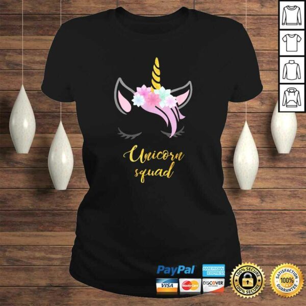 Funny Unicorn Squad Shirt Unicorn Gifts for Women TShirt