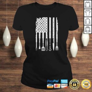 Funny Vintage BBQ Smoker Grilling Barbecue Pitmaster American Flag TShirt 2 Funny Vintage BBQ Smoker Grilling Barbecue Pitmaster American Flag TShirt 3