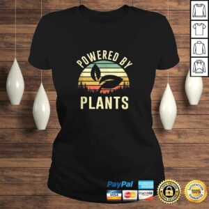 Funny Vintage Powered By Plants Shirt Vegan Vegetarian Shirt 2 Funny Vintage Powered By Plants Shirt Vegan Vegetarian Shirt 3