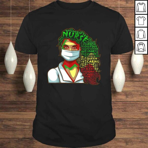 Funny Womens Black Educated Registered NICU Nurse Black History TShirt Gift