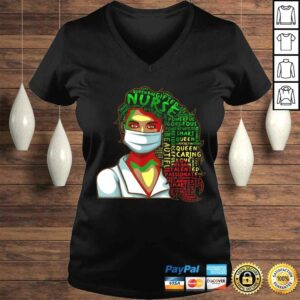 Funny Womens Black Educated Registered NICU Nurse Black History TShirt Gift