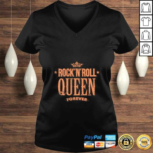 Funny Womens Rock N Roll Queen – Forever Vintage Rock Shirt