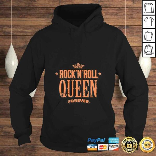 Funny Womens Rock N Roll Queen – Forever Vintage Rock Shirt