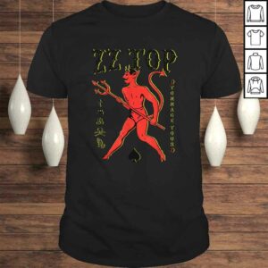Funny ZZ Top – El Diablo Tee Shirt Funny ZZ Top – El Diablo Tee Shirt