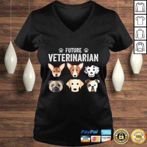 Future Veterinarian Shirt Kids Vet Dog CaShirt Youth