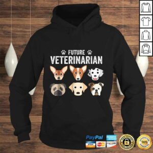 Future Veterinarian Shirt Kids Vet Dog CaShirt Youth 4