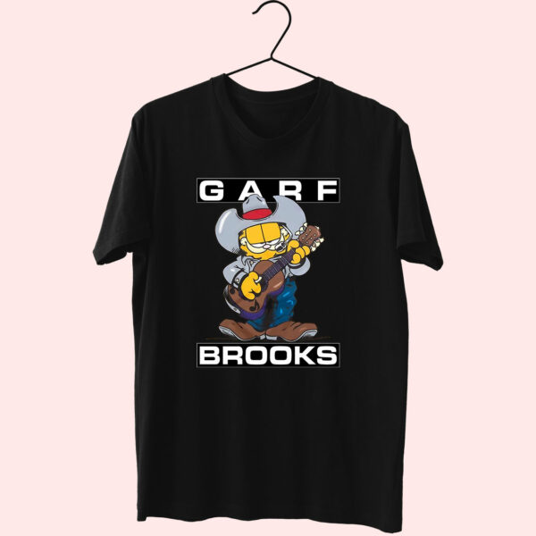 Garth Brooks X Garfield Garf Brooks Vintage Cartoon T Shirt Essential T Shirt