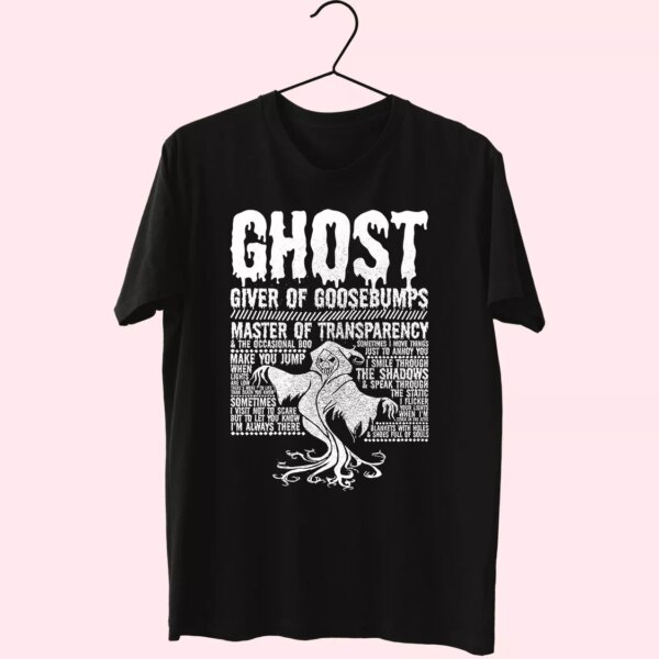 Ghost Giver Of Goosebumps Classic 90S T Shirt Style