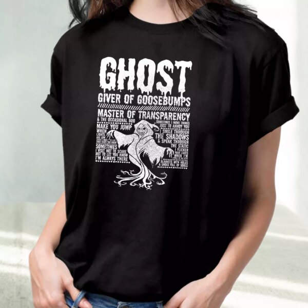 Ghost Giver Of Goosebumps Classic 90S T Shirt Style