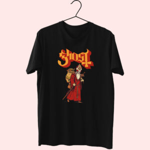 Ghost Greetings From Papa Noel Slim Fit Essentials T Shirt Ghost Greetings From Papa Noel Slim Fit Essentials T Shirt